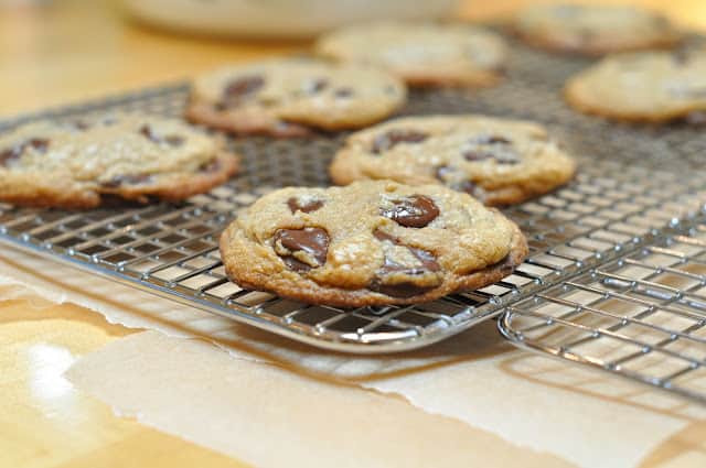 cookies on cooling rack