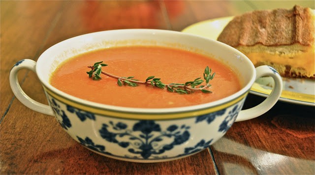 Creamless tomato soup