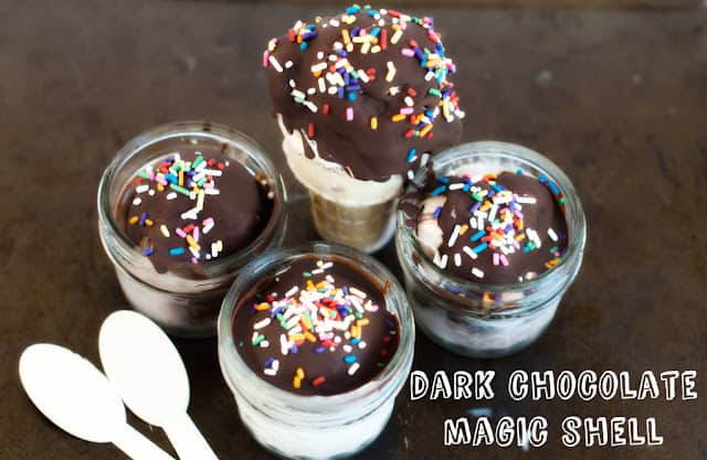 Dark Chocolate Magic Shell