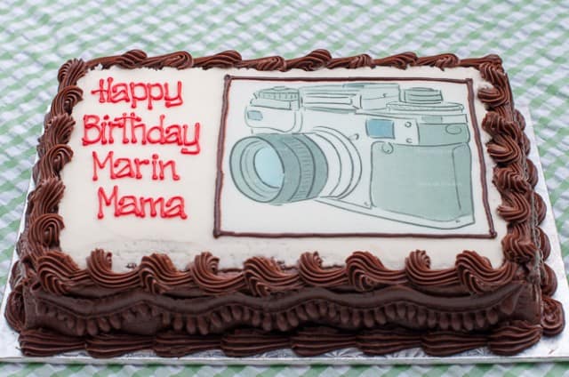 Marin Mama's birthday cake
