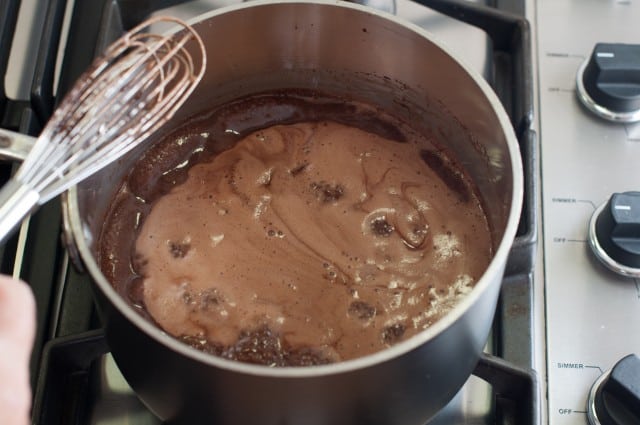 ice cream coming to a boil