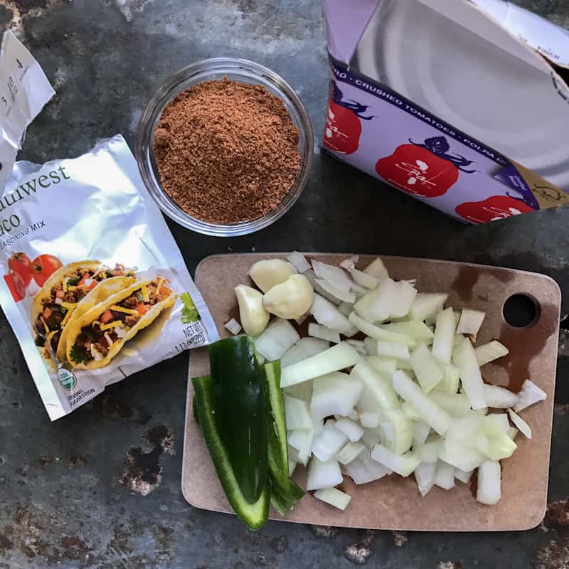seasoning ingredients for enchilada back