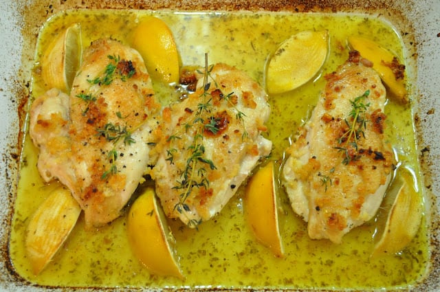Lemon chicken breasts