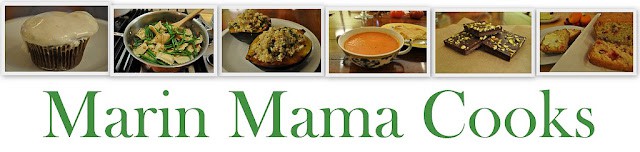 Marin Mama Cooks second website header