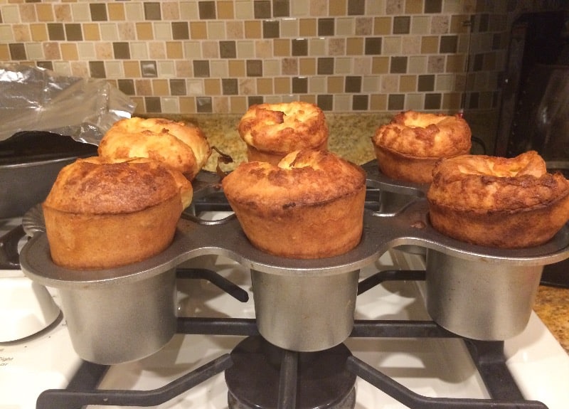 Popovers on the stove
