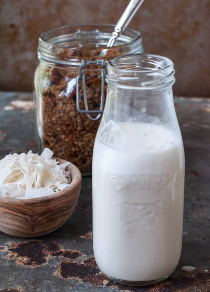 simple homemade coconut milk 1 1
