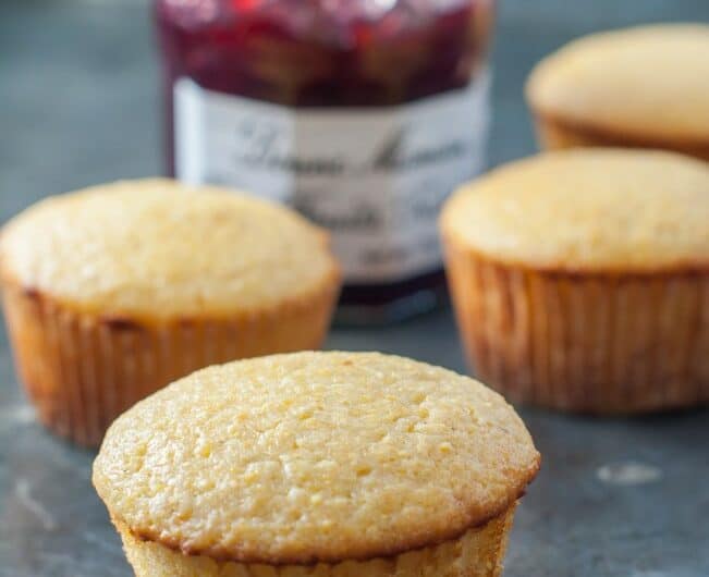 the best corn muffins with jam