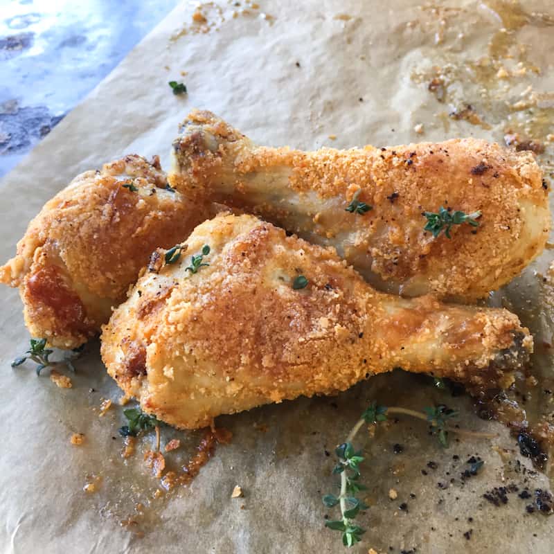 The best oven baked crispy chicken