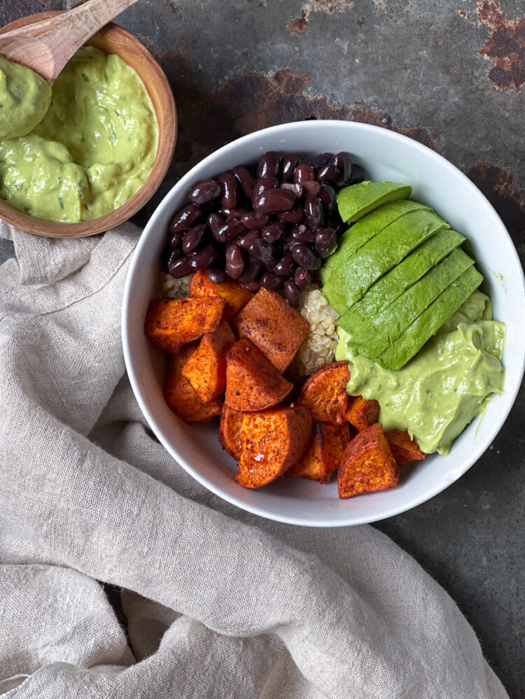 Vegan Mexican Quinoa Bowl - Marin Mama Cooks